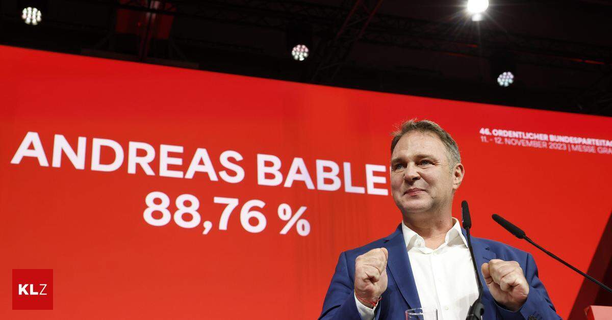 SPÖ-Parteitag: Babler Mit 88,76 Prozent Gewählt: „Was Für Ein Geiles ...